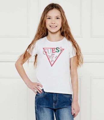 Guess - Bluzka dziewczęca na lato ze sklepu: Gomez Fashion Store w kategorii: Bluzki dziewczęce