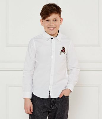 Guess - Koszula chłopięca na wiosnę ze sklepu: Gomez Fashion Store w kategorii: Koszule chłopięce