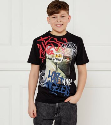 T-shirt chłopięce na lato Guess ze sklepu: Gomez Fashion Store w kategorii: T-shirty chłopięce