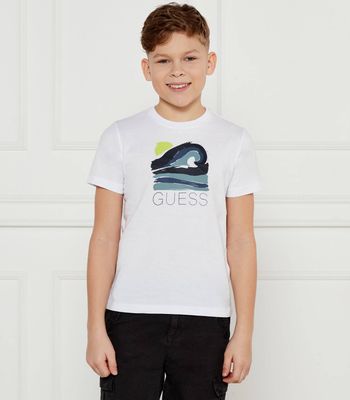 T-shirt chłopięce na lato Guess ze sklepu: Gomez Fashion Store w kategorii: T-shirty chłopięce
