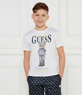 Guess - T-shirt chłopięce letni ze sklepu: Gomez Fashion Store w kategorii: T-shirty chłopięce
