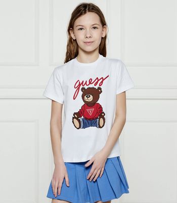 Bluzka dziewczęca na lato Guess ze sklepu: Gomez Fashion Store w kategorii: Bluzki dziewczęce