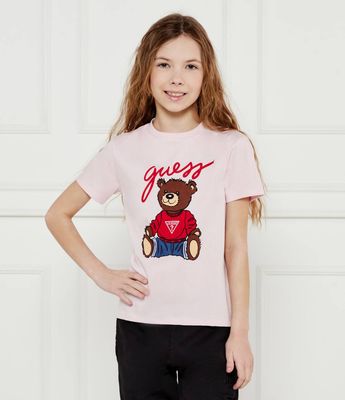 Guess - Bluzka dziewczęca na lato ze sklepu: Gomez Fashion Store w kategorii: Bluzki dziewczęce
