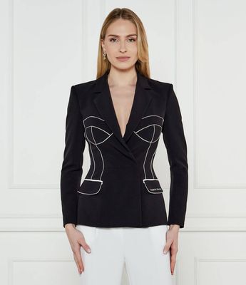 Marynarka jesienny Elisabetta Franchi ze sklepu: Gomez Fashion Store w kategorii: Marynarki damskie - zdjęcie 874714-BD9-10338_EF251W000098585