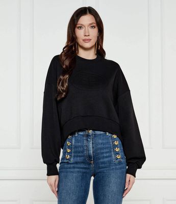 Elisabetta Franchi - Bluza damska na jesień ze sklepu: Gomez Fashion Store w kategorii: Bluzy damskie - zdjęcie 874714-BD9-10338_EF251W000114110