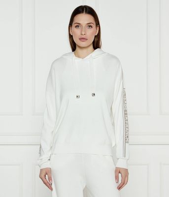 Sweter damski zimowy Elisabetta Franchi ze sklepu: Gomez Fashion Store w kategorii: Swetry damskie - zdjęcie 874714-BD9-10338_EF251W000116A15
