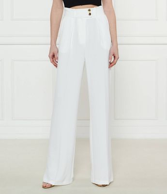 Spodnie damskie Elisabetta Franchi ze sklepu: Gomez Fashion Store w kategorii: Spodnie damskie - zdjęcie 874714-BD9-10338_EF251W000124360