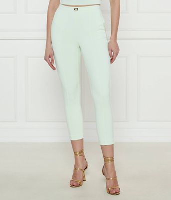 Spodnie damskie casualowe Elisabetta Franchi ze sklepu: Gomez Fashion Store w kategorii: Spodnie damskie - zdjęcie 874714-BD9-10338_EF251W000127A09