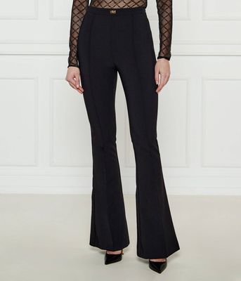 Spodnie damskie Elisabetta Franchi ze sklepu: Gomez Fashion Store w kategorii: Spodnie damskie - zdjęcie 874714-BD9-10338_EF251W000130110