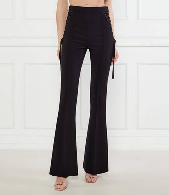 Spodnie damskie Elisabetta Franchi ze sklepu: Gomez Fashion Store w kategorii: Spodnie damskie - zdjęcie 874714-BD9-10338_EF251W000132110