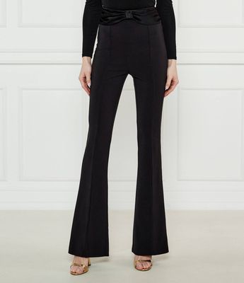 Spodnie damskie na jesień Elisabetta Franchi ze sklepu: Gomez Fashion Store w kategorii: Spodnie damskie - zdjęcie 874714-BD9-10338_EF251W000134110