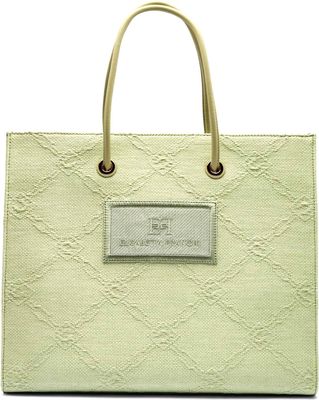 Shopper bag elegancka Elisabetta Franchi ze sklepu: Gomez Fashion Store w kategorii: Torby Shopper bag - zdjęcie 874714-BD9-10338_EF252W000005A09