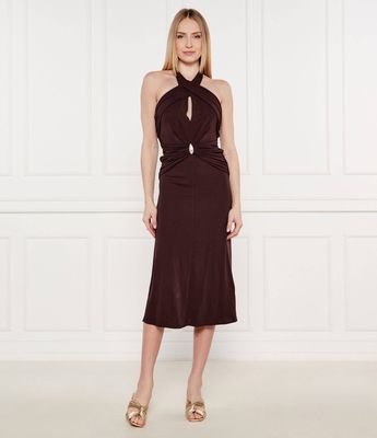 Sukienka wiosenna Elisabetta Franchi ze sklepu: Gomez Fashion Store w kategorii: Sukienki - zdjęcie 874714-BD9-10338_EF252W000059A07