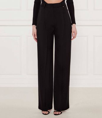 Spodnie damskie retro Elisabetta Franchi ze sklepu: Gomez Fashion Store w kategorii: Spodnie damskie - zdjęcie 874714-BD9-10338_EF252W000077110