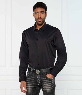 Koszula męska casual Just Cavalli ze sklepu: Gomez Fashion Store w kategorii: Koszule męskie - zdjęcie 874714-BD9-10338_CA252M000040899