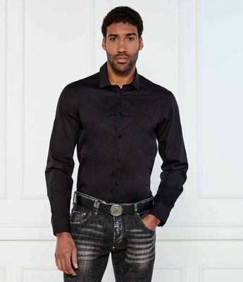 Koszula męska casual Just Cavalli ze sklepu: Gomez Fashion Store w kategorii: Koszule męskie - zdjęcie 874714-BD9-10338_CA252M000042899