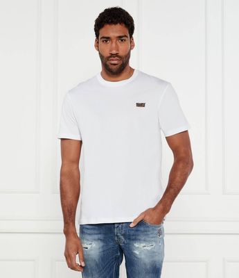 T-shirt męski Just Cavalli ze sklepu: Gomez Fashion Store w kategorii: T-shirty męskie - zdjęcie 874714-BD9-10338_CA252M000063005