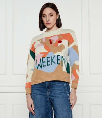 Sweter damski na zimę Weekend MaxMara ze sklepu: Gomez Fashion Store w kategorii: Swetry damskie - zdjęcie 874714-BD9-10338_MW251W000032003