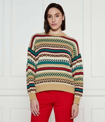 Weekend MaxMara - Sweter damski na zimę ze sklepu: Gomez Fashion Store w kategorii: Swetry damskie - zdjęcie 874714-BD9-10338_MW251W000035001