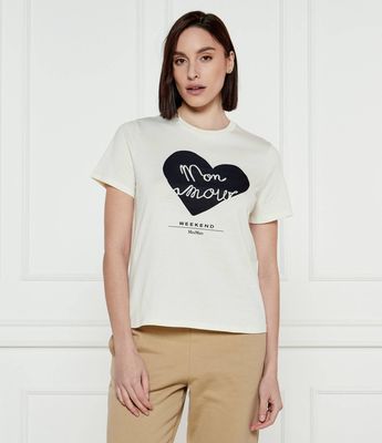 Bluzka damska młodzieżowa Weekend MaxMara ze sklepu: Gomez Fashion Store w kategorii: Bluzki damskie - zdjęcie 874714-BD9-10338_MW251W000052005