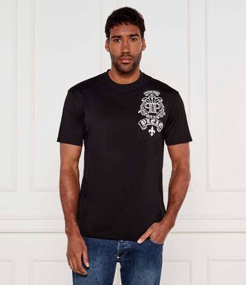 T-shirt męski na wiosnę Philipp Plein ze sklepu: Gomez Fashion Store w kategorii: T-shirty męskie - zdjęcie 874714-BD9-10338_PN252M000017002