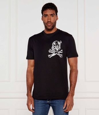 T-shirt męski młodzieżowy Philipp Plein ze sklepu: Gomez Fashion Store w kategorii: T-shirty męskie - zdjęcie 874714-BD9-10338_PN252M000022201