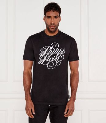 T-shirt męski Philipp Plein ze sklepu: Gomez Fashion Store w kategorii: T-shirty męskie - zdjęcie 874714-BD9-10338_PN252M000025002