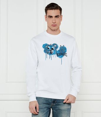Bluza męska Iceberg ze sklepu: Gomez Fashion Store w kategorii: Bluzy męskie - zdjęcie 874714-BD9-10338_II252M000010101