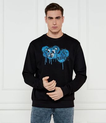 Bluza męska Iceberg ze sklepu: Gomez Fashion Store w kategorii: Bluzy męskie - zdjęcie 874714-BD9-10338_II252M000010900