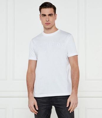 Iceberg - T-shirt męski na wiosnę ze sklepu: Gomez Fashion Store w kategorii: T-shirty męskie - zdjęcie 874714-BD9-10338_II252M000017101