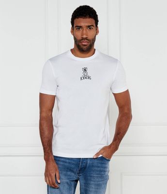 T-shirt męski na wiosnę Iceberg ze sklepu: Gomez Fashion Store w kategorii: T-shirty męskie - zdjęcie 874714-BD9-10338_II252M000018101