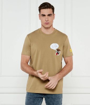 T-shirt męski młodzieżowy Iceberg ze sklepu: Gomez Fashion Store w kategorii: T-shirty męskie - zdjęcie 874714-BD9-10338_II252M000022603