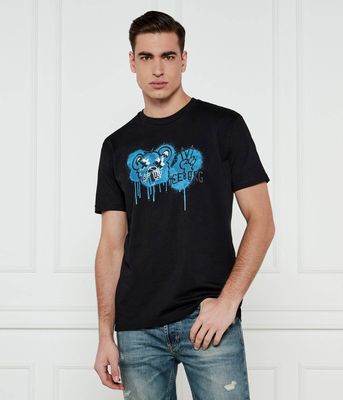 Iceberg - T-shirt męski ze sklepu: Gomez Fashion Store w kategorii: T-shirty męskie - zdjęcie 874714-BD9-10338_II252M000024900