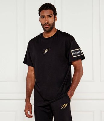 Plein Sport - T-shirt męski ze sklepu: Gomez Fashion Store w kategorii: T-shirty męskie - zdjęcie 874714-BD9-10338_PS252M000030294
