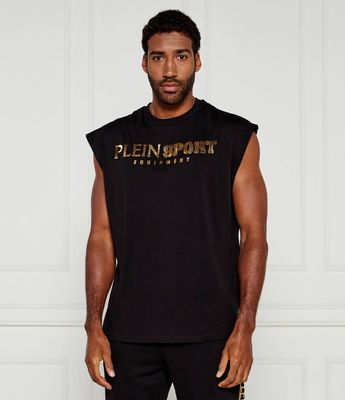 T-shirt męski Plein Sport ze sklepu: Gomez Fashion Store w kategorii: T-shirty męskie - zdjęcie 874714-BD9-10338_PS252M000032294