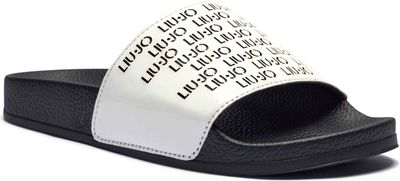 Klapki damskie na lato Liu Jo ze sklepu: Gomez Fashion Store w kategorii: Klapki damskie - zdjęcie 874714-BD9-10338_LC252W000176F75