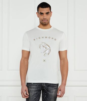 T-shirt męski młodzieżowy Richmond X ze sklepu: Gomez Fashion Store w kategorii: T-shirty męskie - zdjęcie 874714-BD9-10338_RX252M000005005