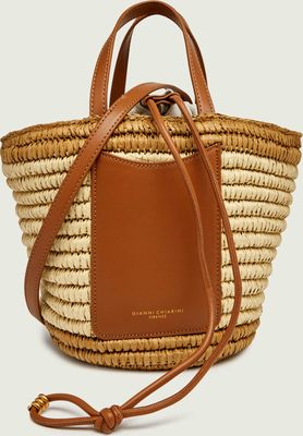 GIANNI CHIARINI - Torebka ze sklepu: Gomez Fashion Store w kategorii: Torebki worki - zdjęcie 874714-BD9-10338_GH252W000002060