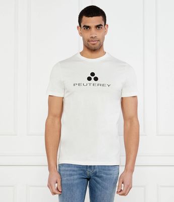 T-shirt męski w stylu młodzieżowym Peuterey ze sklepu: Gomez Fashion Store w kategorii: T-shirty męskie - zdjęcie 874714-BD9-10338_PY252M000009016