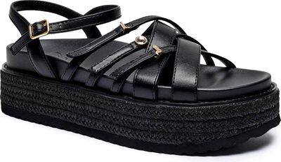 Liu Jo - Sandały damskie na lato ze sklepu: Gomez Fashion Store w kategorii: Sandały damskie - zdjęcie 874714-BD9-10338_LC252W000184222