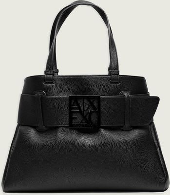 Shopper bag elegancka Armani Exchange ze sklepu: Gomez Fashion Store w kategorii: Torby Shopper bag - zdjęcie 874714-BD9-10338_AX252W000026H50