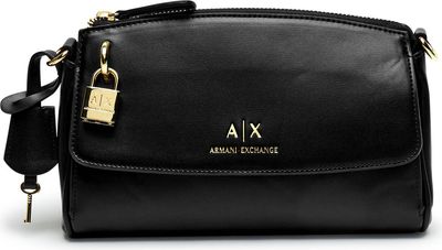 Listonoszka elegancka Armani Exchange ze sklepu: Gomez Fashion Store w kategorii: Listonoszki - zdjęcie 874714-BD9-10338_AX252W000029H50