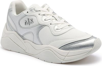 Buty sportowe damskie na wiosnę Armani Exchange ze sklepu: Gomez Fashion Store w kategorii: Buty sportowe damskie - zdjęcie 874714-BD9-10338_AX252W000052I70