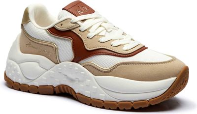 Buty sportowe damskie na wiosnę Armani Exchange ze sklepu: Gomez Fashion Store w kategorii: Buty sportowe damskie - zdjęcie 874714-BD9-10338_AX252W000054I76