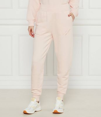 Spodnie damskie na wiosnę Armani Exchange ze sklepu: Gomez Fashion Store w kategorii: Spodnie damskie - zdjęcie 874714-BD9-10338_AX252W000073I59