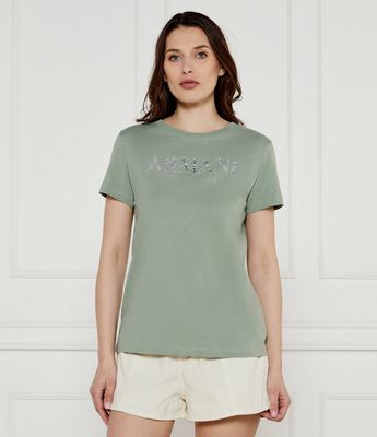 Bluzka damska na wiosnę Armani Exchange ze sklepu: Gomez Fashion Store w kategorii: Bluzki damskie - zdjęcie 874714-BD9-10338_AX252W000081I85