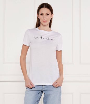 Bluzka damska na wiosnę Armani Exchange ze sklepu: Gomez Fashion Store w kategorii: Bluzki damskie - zdjęcie 874714-BD9-10338_AX252W000082H55