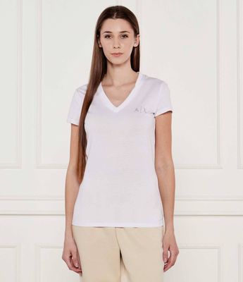 Bluzka damska Armani Exchange ze sklepu: Gomez Fashion Store w kategorii: Bluzki damskie - zdjęcie 874714-BD9-10338_AX252W000090H55