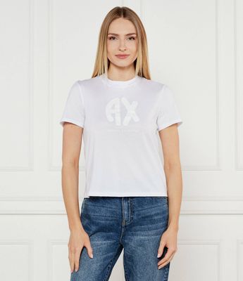 Armani Exchange - Bluzka damska młodzieżowa ze sklepu: Gomez Fashion Store w kategorii: Bluzki damskie - zdjęcie 874714-BD9-10338_AX252W000095H55