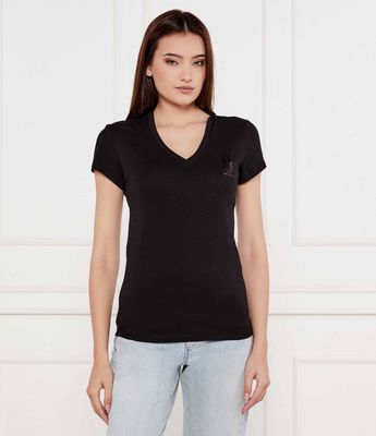Bluzka damska Armani Exchange ze sklepu: Gomez Fashion Store w kategorii: Bluzki damskie - zdjęcie 874714-BD9-10338_AX252W000096H50